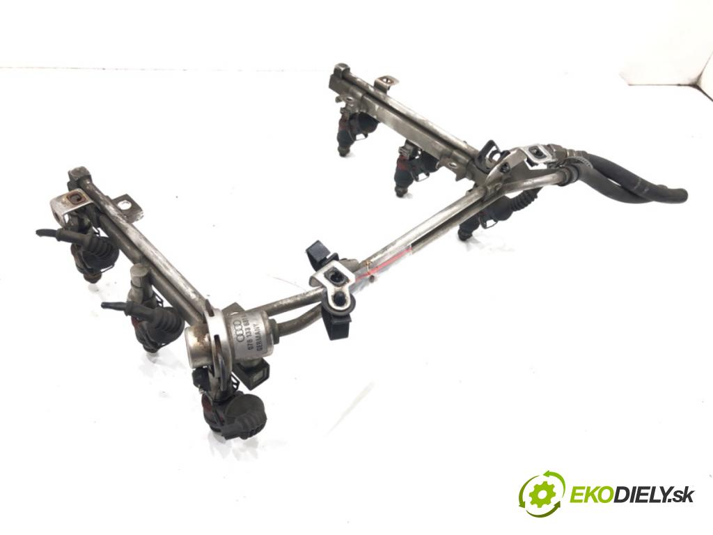 SKODA SUPERB I (3U4) 2001 - 2008    2.8 V6 142 kW [193 KM] benzyna 2001 - 2008  Lišta vstrekovacia 078133681AJ (Vstrekovacie lišty)