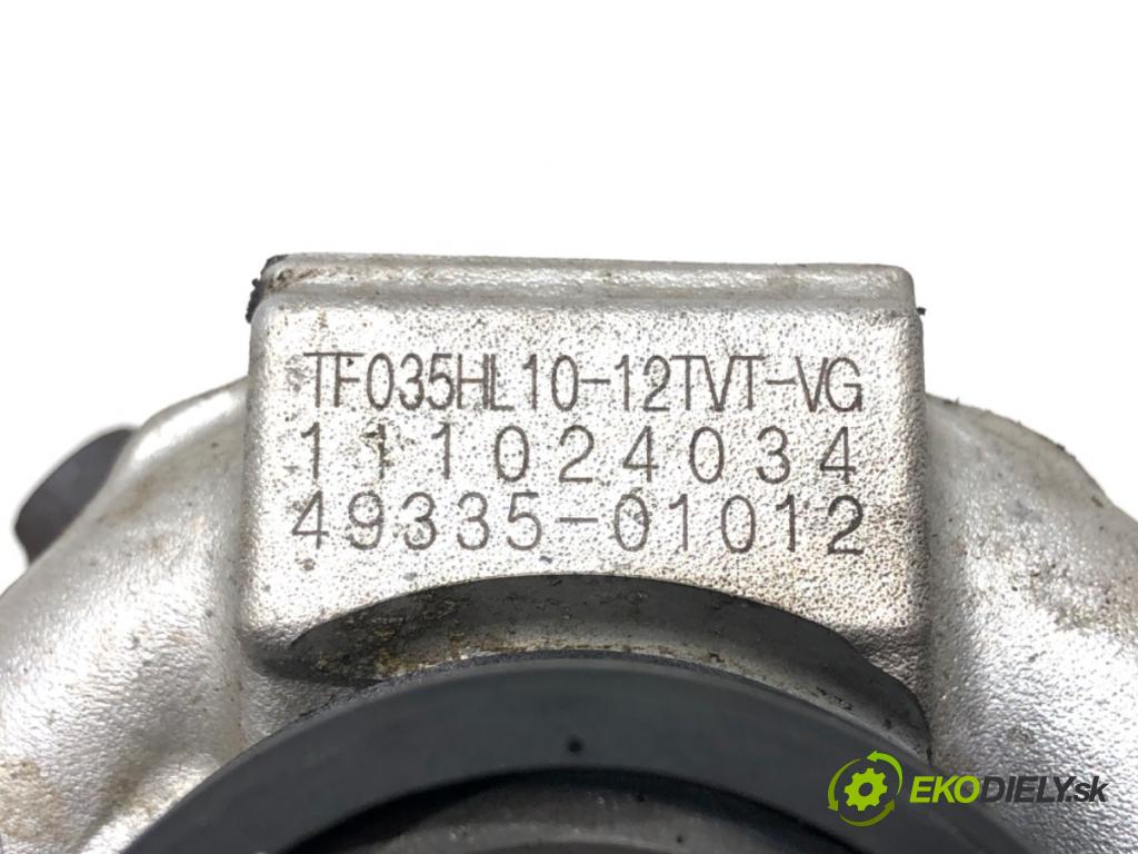 MITSUBISHI OUTLANDER II (CW_W) 2006 - 2012    2.2 DI-D 4WD 130 kW [177 KM] olej napędowy 2006 - 2012  turbo 49335-01012 (Turbodúchadla (kompletní))