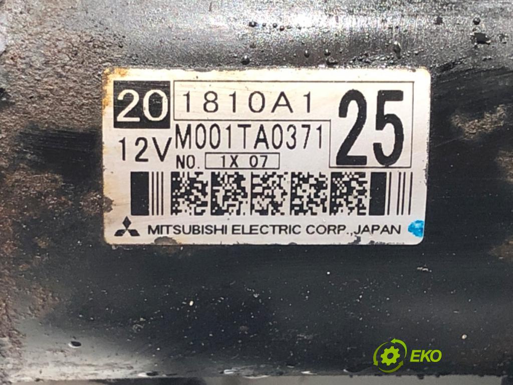 MITSUBISHI OUTLANDER II (CW_W) 2006 - 2012    2.2 DI-D 4WD 130 kW [177 KM] olej napędowy 2006 - 2012  Štartér 1810A125 (Štartéry)