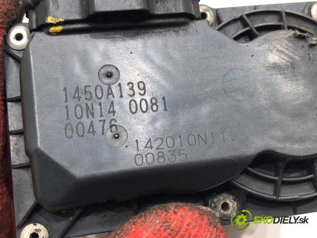 MITSUBISHI OUTLANDER II (CW_W) 2006 - 2012    2.2 DI-D 4WD 130 kW [177 KM] olej napędowy 2006 - 2012  Škrtiaca klapka 1450A139 (Škrtiace klapky)