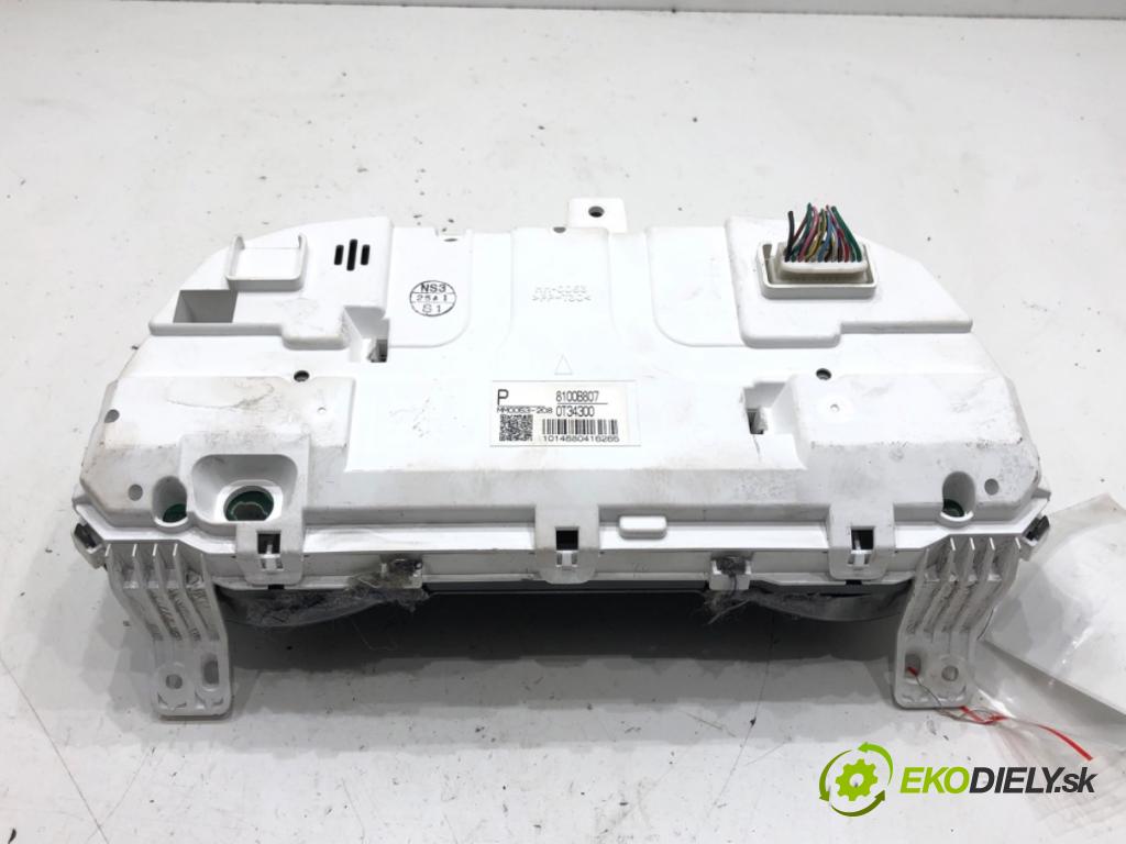 MITSUBISHI OUTLANDER II (CW_W) 2006 - 2012    2.2 DI-D 4WD 130 kW [177 KM] olej napędowy 2006 - 2012  Prístrojovka 8100B807 (Prístrojové dosky, displeje)