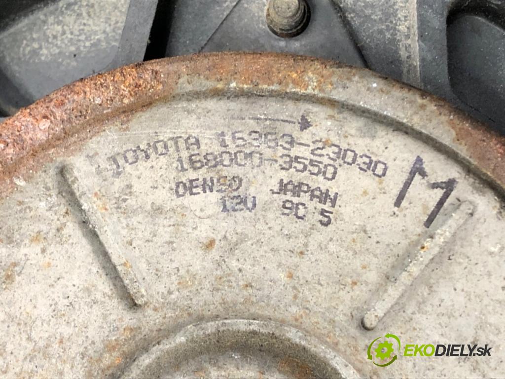 TOYOTA AVENSIS VERSO (_M2_) 2001 - 2011    2.0 D (CLM20_) 85 kW [116 KM] olej napędowy 2001 - 2005  ventilátor chladiče 15363-23030 (Ventilátory)