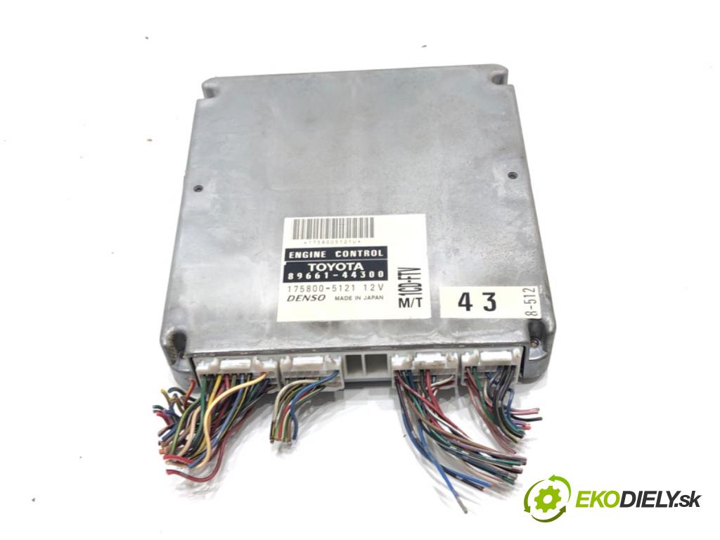 TOYOTA AVENSIS VERSO (_M2_) 2001 - 2011    2.0 D (CLM20_) 85 kW [116 KM] olej napędowy 2001 - 2005  riadiaca jednotka Motor 89661-44300 (Riadiace jednotky)