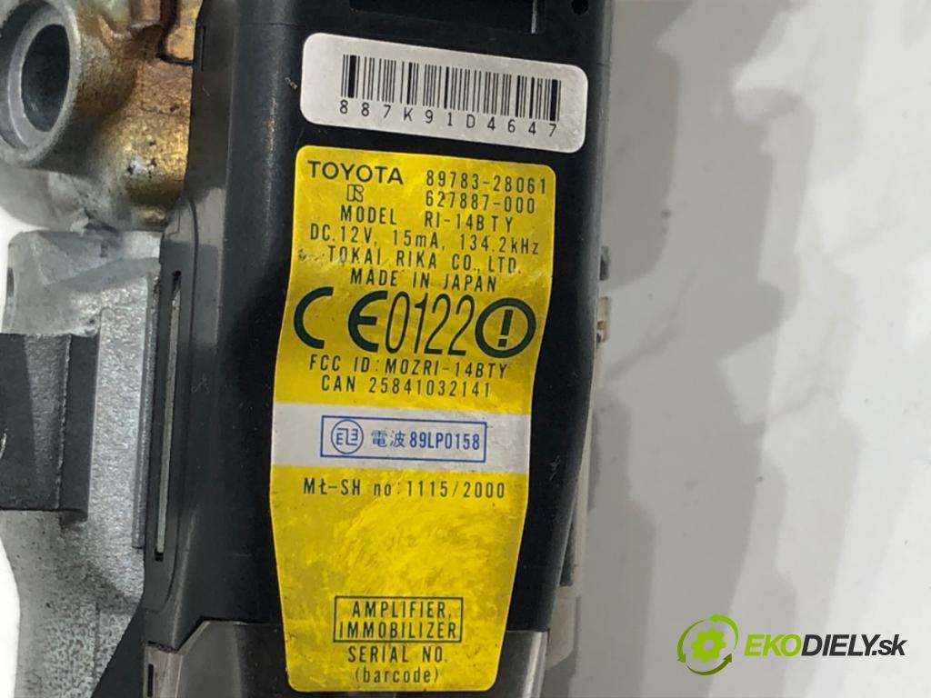 TOYOTA AVENSIS VERSO (_M2_) 2001 - 2011    2.0 D (CLM20_) 85 kW [116 KM] olej napędowy 2001 - 2005  spinačka 45020-28-7 (Spínacie skrinky a kľúče)