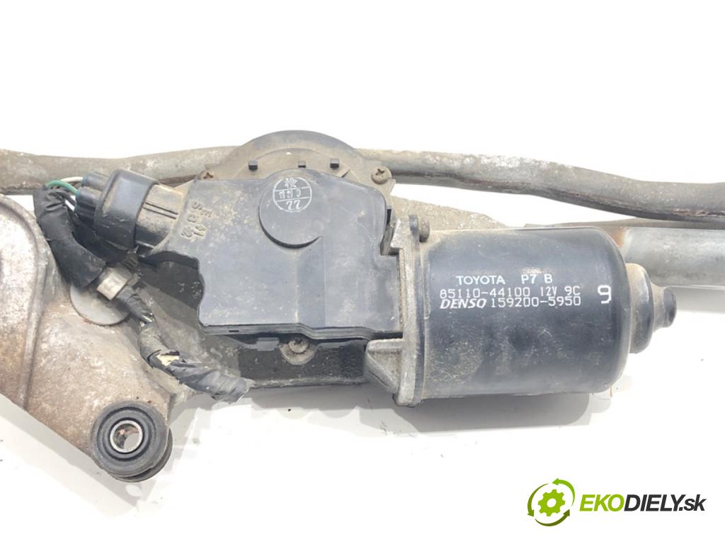 TOYOTA AVENSIS VERSO (_M2_) 2001 - 2011    2.0 D (CLM20_) 85 kW [116 KM] olej napędowy 2001 - 2005  Mechanizmus stieračov predný 85110-44100 (Motorčeky stieračov predné)