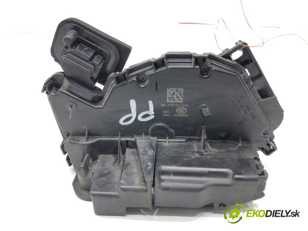 VW GOLF VII Variant (BA5, BV5) 2013 - 2022    1.5 TSI 110 kW [150 KM] benzyna 2017 - 2022  zámok dveře pravý přední část 5TB837016