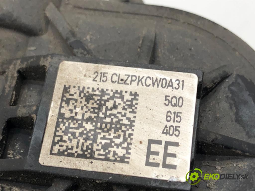 VW GOLF VII Variant (BA5, BV5) 2013 - 2022    1.5 TSI 110 kW [150 KM] benzyna 2017 - 2022  Brzdič strmeň ľavy zad 5Q0615405EE