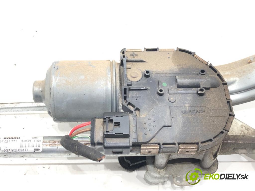 VW GOLF VII Variant (BA5, BV5) 2013 - 2022    1.5 TSI 110 kW [150 KM] benzyna 2017 - 2022  Mechanizmus stieračov predný  (Motorčeky stieračov predné)