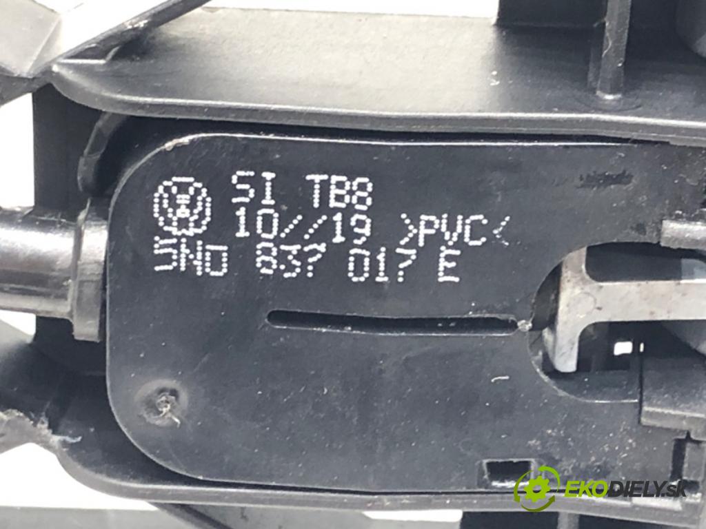 VW GOLF VII Variant (BA5, BV5) 2013 - 2022    1.5 TSI 110 kW [150 KM] benzyna 2017 - 2022  Kľučka vonkajšia ľavy predný
