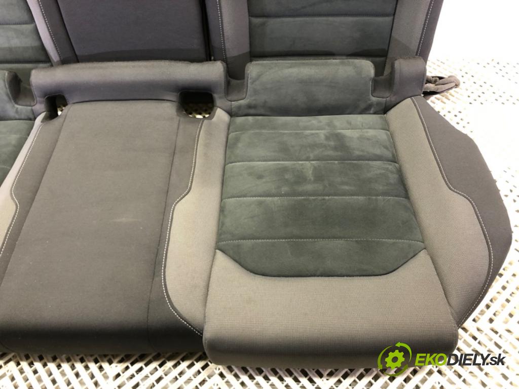 VW GOLF VII Variant (BA5, BV5) 2013 - 2022    1.5 TSI 110 kW [150 KM] benzyna 2017 - 2022  Sedadlo druhý rad