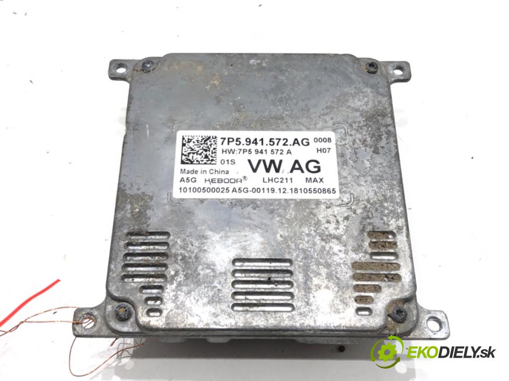 VW GOLF VII Variant (BA5, BV5) 2013 - 2022    1.5 TSI 110 kW [150 KM] benzyna 2017 - 2022  Menič XENON 7P5941572AG (Riadiace jednotky xenónu)
