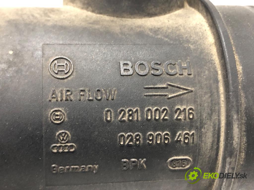 VW PASSAT B5 Variant (3B5) 1997 - 2001    1.9 TDI 85 kW [115 KM] olej napędowy 1998 - 2000  Váha vzduchu 0281002216 (Váhy vzduchu)