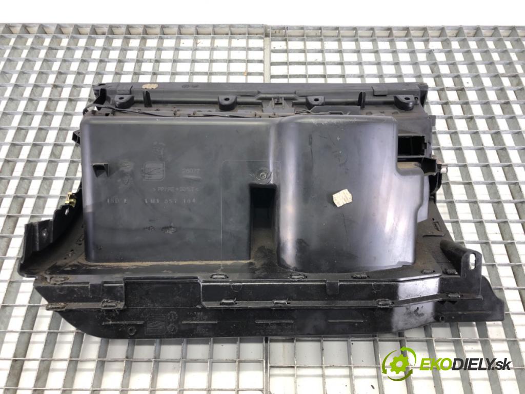 SEAT LEON (1M1) 1999 - 2006    1.9 TDI 81 kW [110 KM] olej napędowy 1999 - 2006  Priehradka, kastlík spolujazdca  (Priehradky, kastlíky)