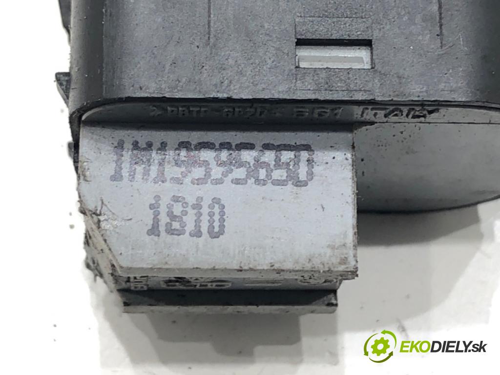 SEAT LEON (1M1) 1999 - 2006    1.9 TDI 81 kW [110 KM] olej napędowy 1999 - 2006  Prepínač nastavenia spätných zrkadiel  (Prepínače, spínače, tlačidlá a ovládače kúrenia)