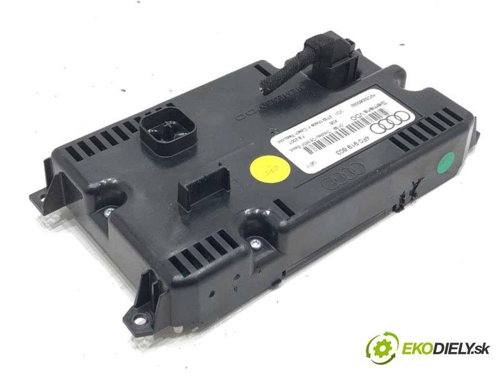 AUDI A6 C6 Avant (4F5) 2004 - 2011    2.0 TDI 103 kW [140 KM] olej napędowy 2005 - 2008  Dislpej 4F0919603 (Prístrojové dosky, displeje)