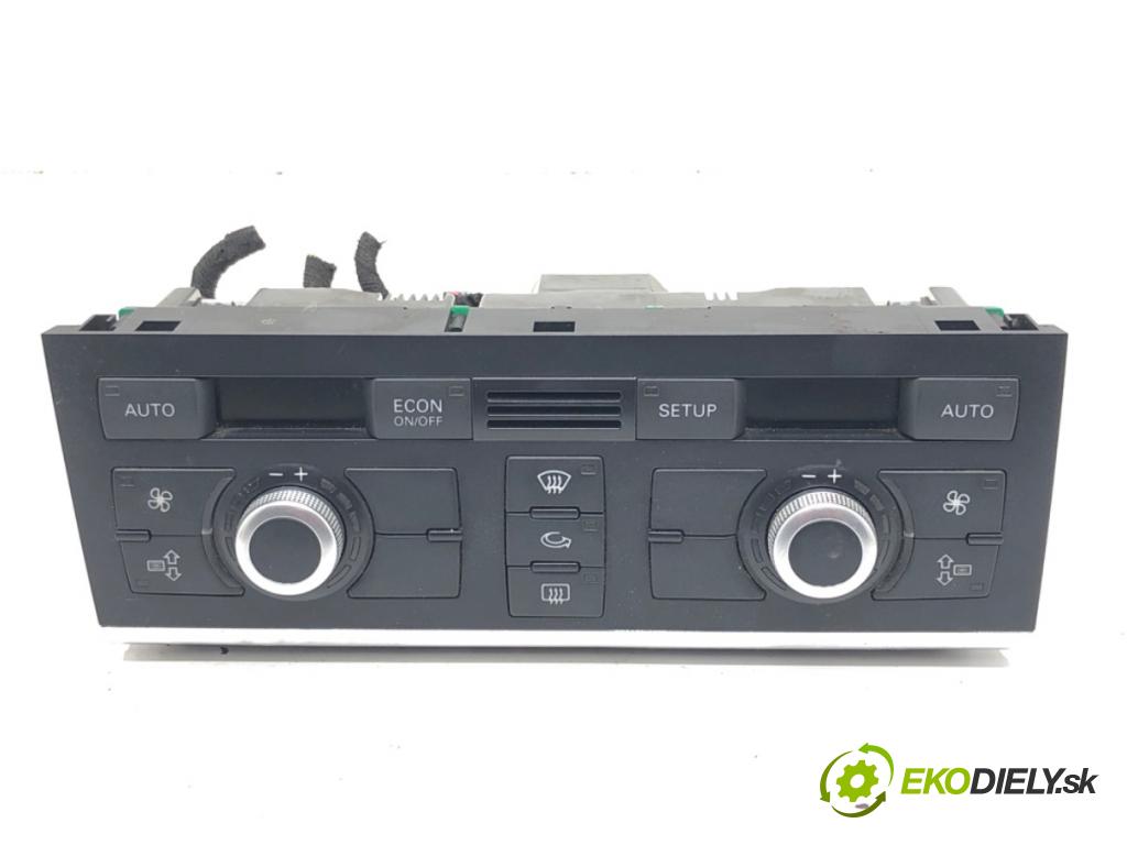 AUDI A6 C6 Avant (4F5) 2004 - 2011    2.0 TDI 103 kW [140 KM] olej napędowy 2005 - 2008  Panel ovládania kúrenia 4F1820043AF (Prepínače, spínače, tlačidlá a ovládače kúrenia)