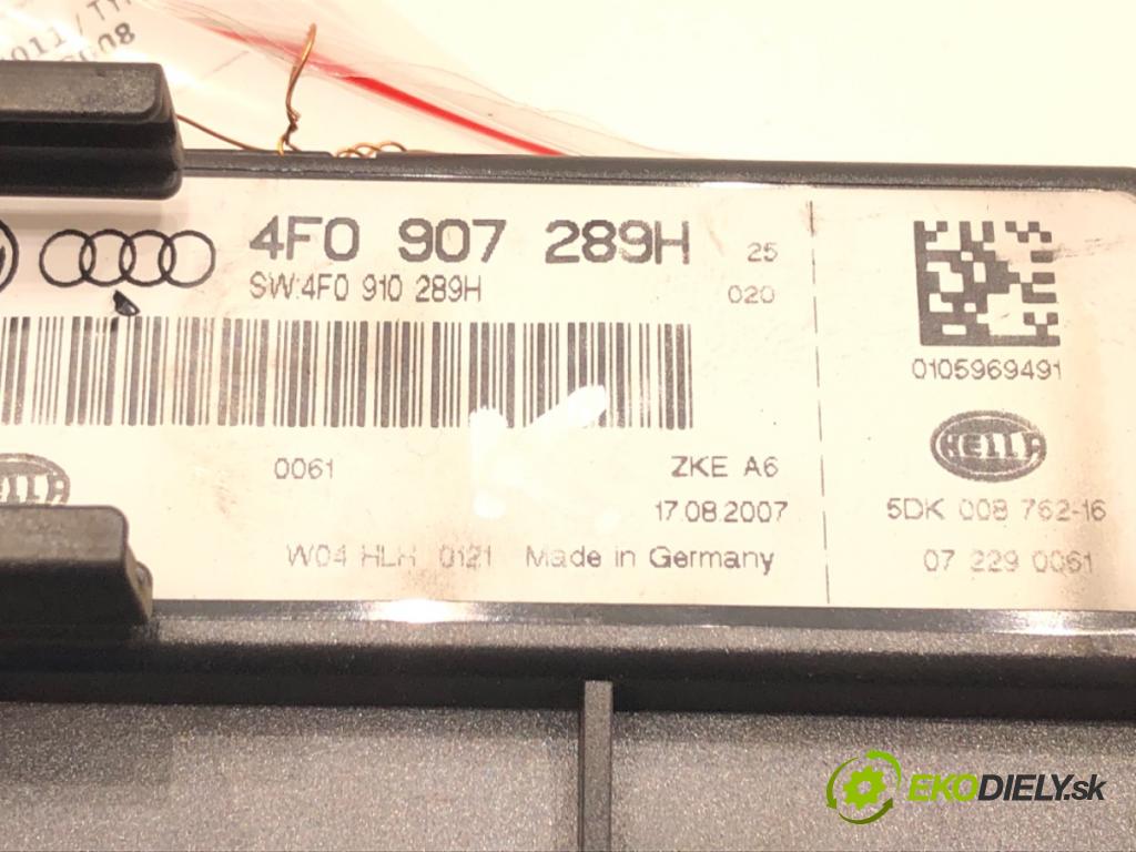 AUDI A6 C6 Avant (4F5) 2004 - 2011    2.0 TDI 103 kW [140 KM] olej napędowy 2005 - 2008  Modul komfortu 4F0907289H (Moduly komfortu)