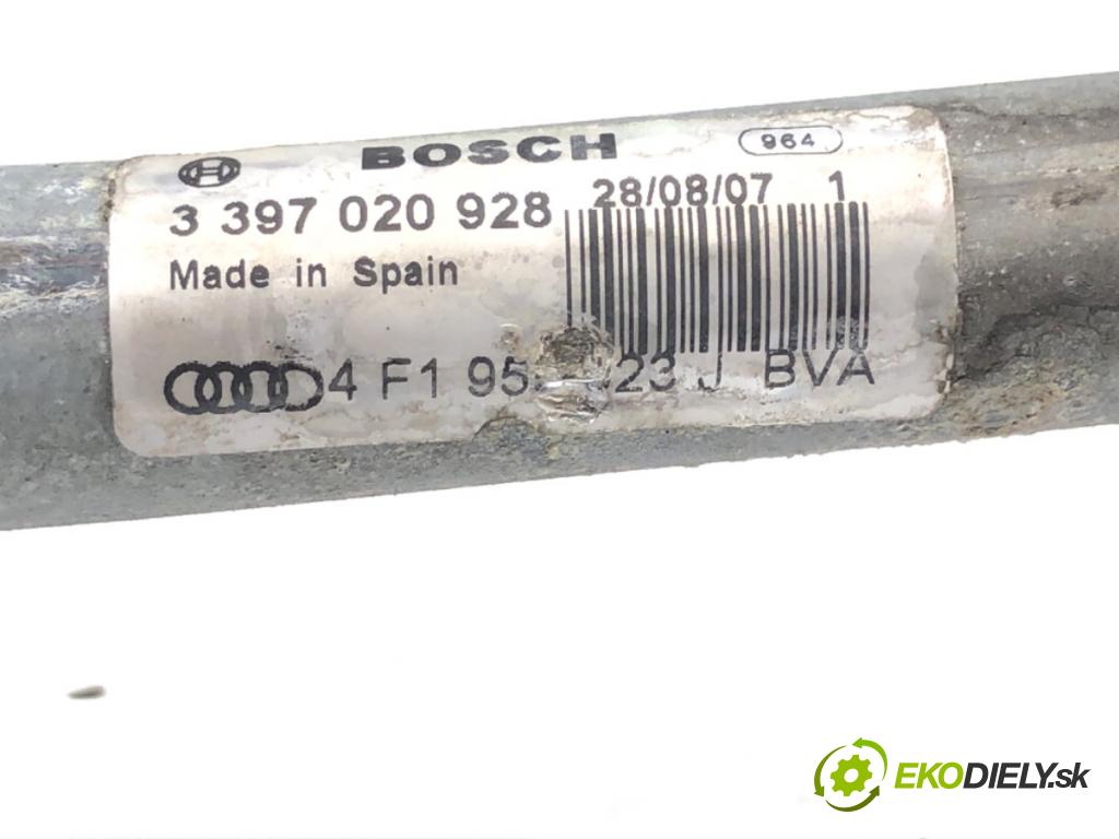 AUDI A6 C6 Avant (4F5) 2004 - 2011    2.0 TDI 103 kW [140 KM] olej napędowy 2005 - 2008  Mechanizmus stieračov predný 4F1955119C (Motorčeky stieračov predné)