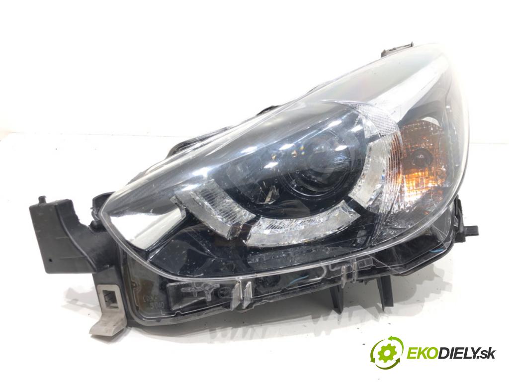 MAZDA 2 (DL, DJ) 2014 - 2022    1.5 SKYACTIV-G (DJLFS) 85 kW [115 KM] benzyna 2014 - 2022  Svetlomet ľavy predný 