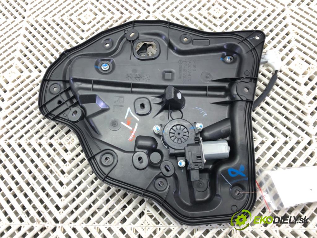 MAZDA 2 (DL, DJ) 2014 - 2022    1.5 SKYACTIV-G (DJLFS) 85 kW [115 KM] benzyna 2014 - 2022  mechanismus okna levý zadní část DA6C7397X
