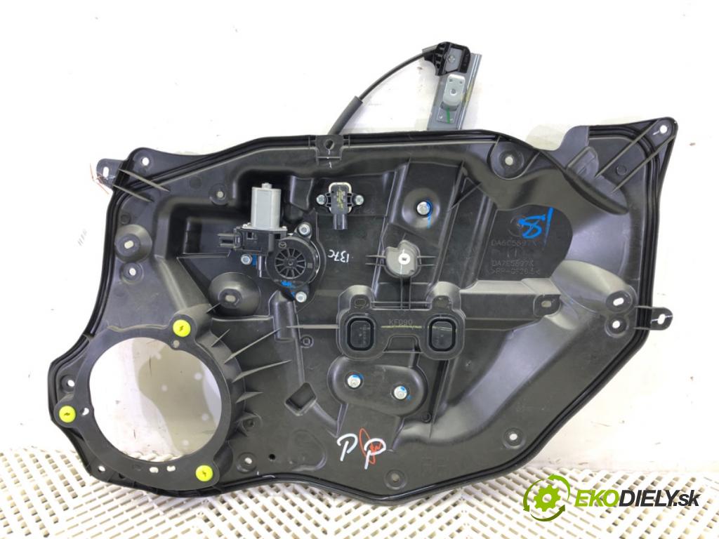 MAZDA 2 (DL, DJ) 2014 - 2022    1.5 SKYACTIV-G (DJLFS) 85 kW [115 KM] benzyna 2014 - 2022  mechanismus okna pravý přední část DA6C5897X