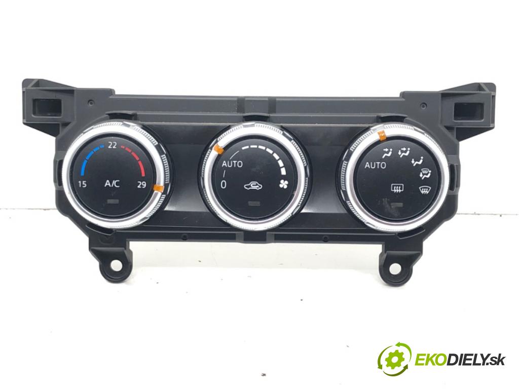 MAZDA 2 (DL, DJ) 2014 - 2022    1.5 SKYACTIV-G (DJLFS) 85 kW [115 KM] benzyna 2014 - 2022  Panel ovládania kúrenia DG7N (Prepínače, spínače, tlačidlá a ovládače kúrenia)
