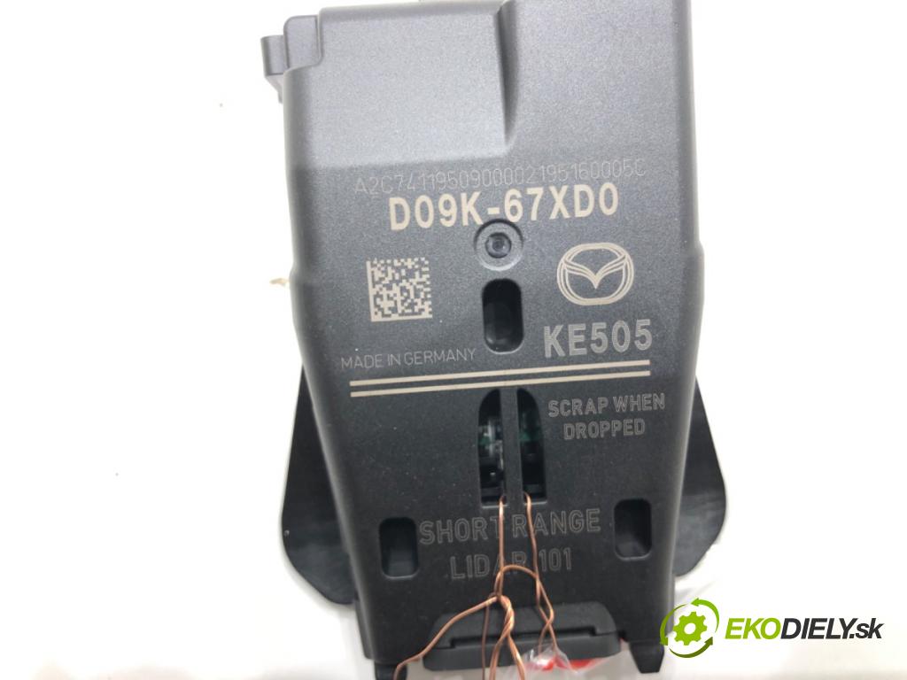 MAZDA 2 (DL, DJ) 2014 - 2022    1.5 SKYACTIV-G (DJLFS) 85 kW [115 KM] benzyna 2014 - 2022  Snímač dažďa D09K-67XD0 (Snímače dažďa)