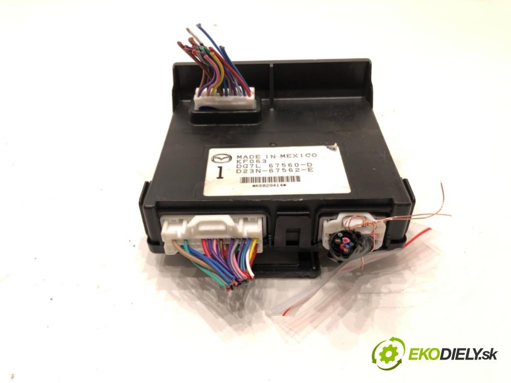 MAZDA 2 (DL, DJ) 2014 - 2022    1.5 SKYACTIV-G (DJLFS) 85 kW [115 KM] benzyna 2014 - 2022  Modul Riadiaca jednotka DG7L67560D (Ostatné)