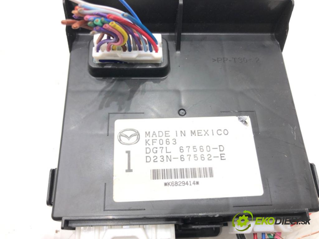 MAZDA 2 (DL, DJ) 2014 - 2022    1.5 SKYACTIV-G (DJLFS) 85 kW [115 KM] benzyna 2014 - 2022  Modul Riadiaca jednotka DG7L67560D (Ostatné)