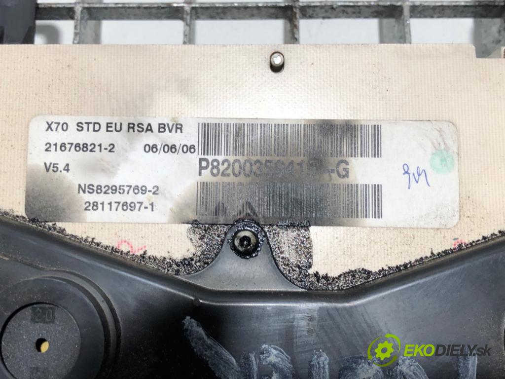 RENAULT MASTER II Autobus (JD) 1998 - 2022    2.2 dCI 90 66 kW [90 KM] olej napędowy 2000 - 2022  Prístrojovka P8200359415G (Prístrojové dosky, displeje)