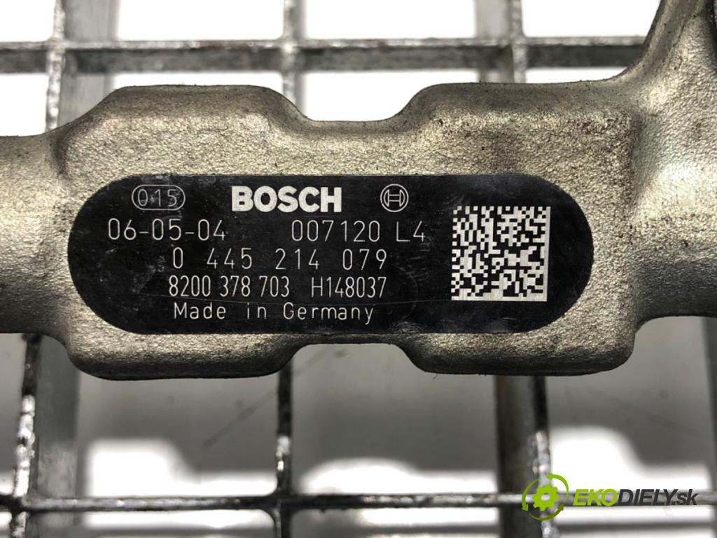 RENAULT MASTER II Autobus (JD) 1998 - 2022    2.2 dCI 90 66 kW [90 KM] olej napędowy 2000 - 2022  Lišta vstrekovacia 0445214079 (Vstrekovacie lišty)