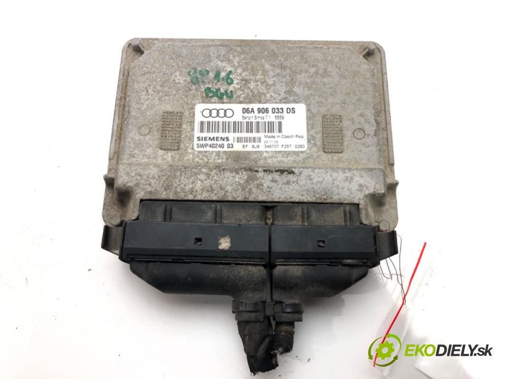 AUDI A3 (8P1) 2003 - 2013    1.6 75 kW [102 KM] benzyna 2003 - 2012  riadiaca jednotka Motor 06A906033DS (Riadiace jednotky)