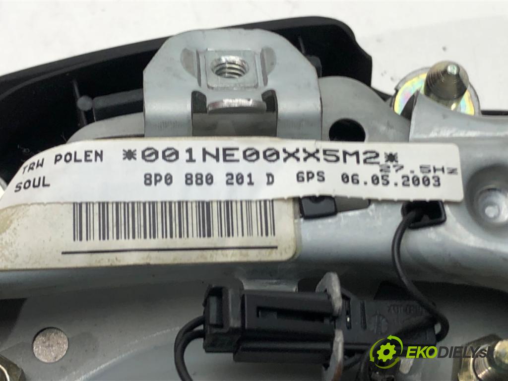 AUDI A3 (8P1) 2003 - 2013    1.6 75 kW [102 KM] benzyna 2003 - 2012  AirBag volantu 8P0880201D (Airbagy)