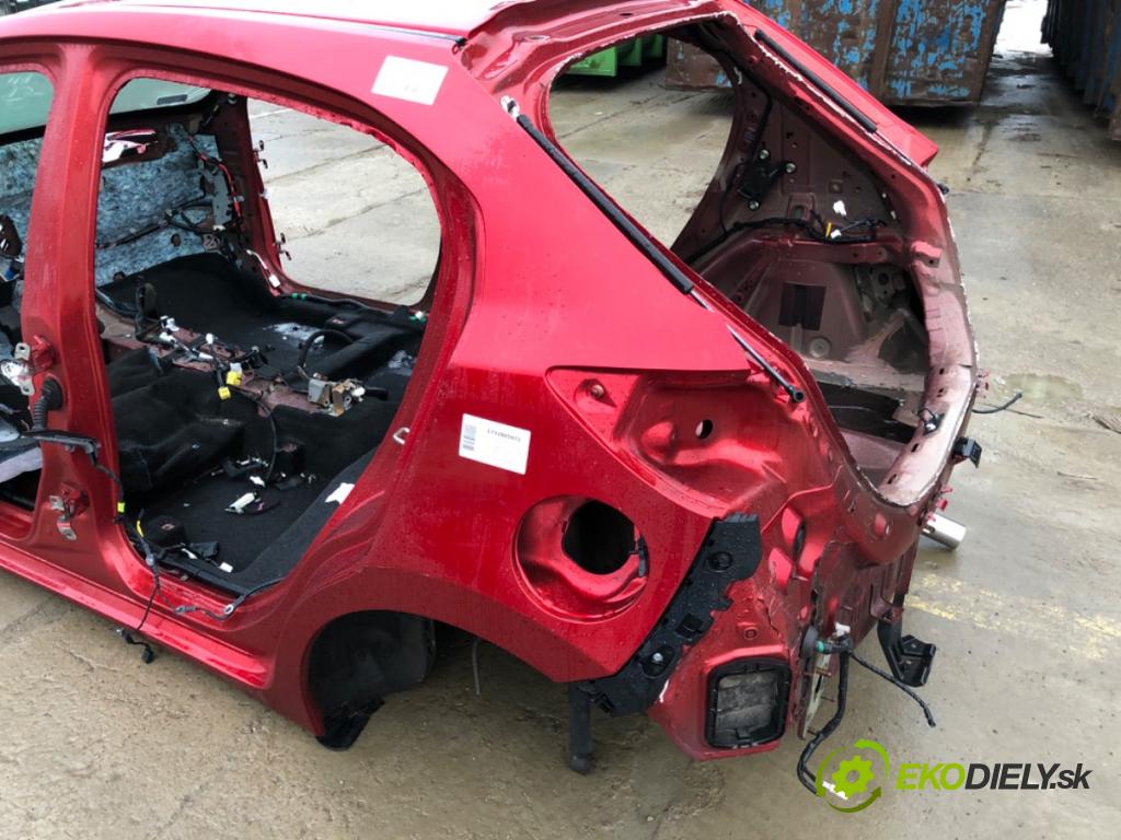 MAZDA 2 (DL, DJ) 2014 - 2022    1.5 SKYACTIV-G (DJLFS) 85 kW [115 KM] benzyna 2014 - 2022  KAROSERIA ČTVRŤÁK blatník zadní část levý pravý POŠTY: prahy střecha 