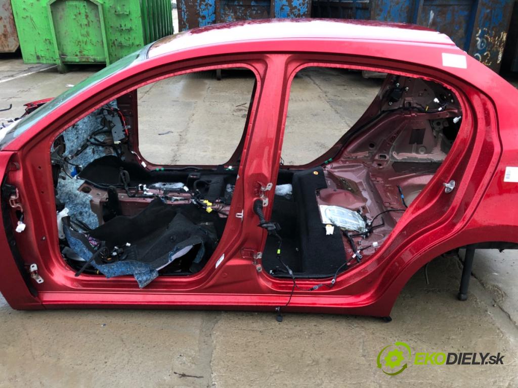 MAZDA 2 (DL, DJ) 2014 - 2022    1.5 SKYACTIV-G (DJLFS) 85 kW [115 KM] benzyna 2014 - 2022  KAROSERIA ČTVRŤÁK blatník zadní část levý pravý POŠTY: prahy střecha