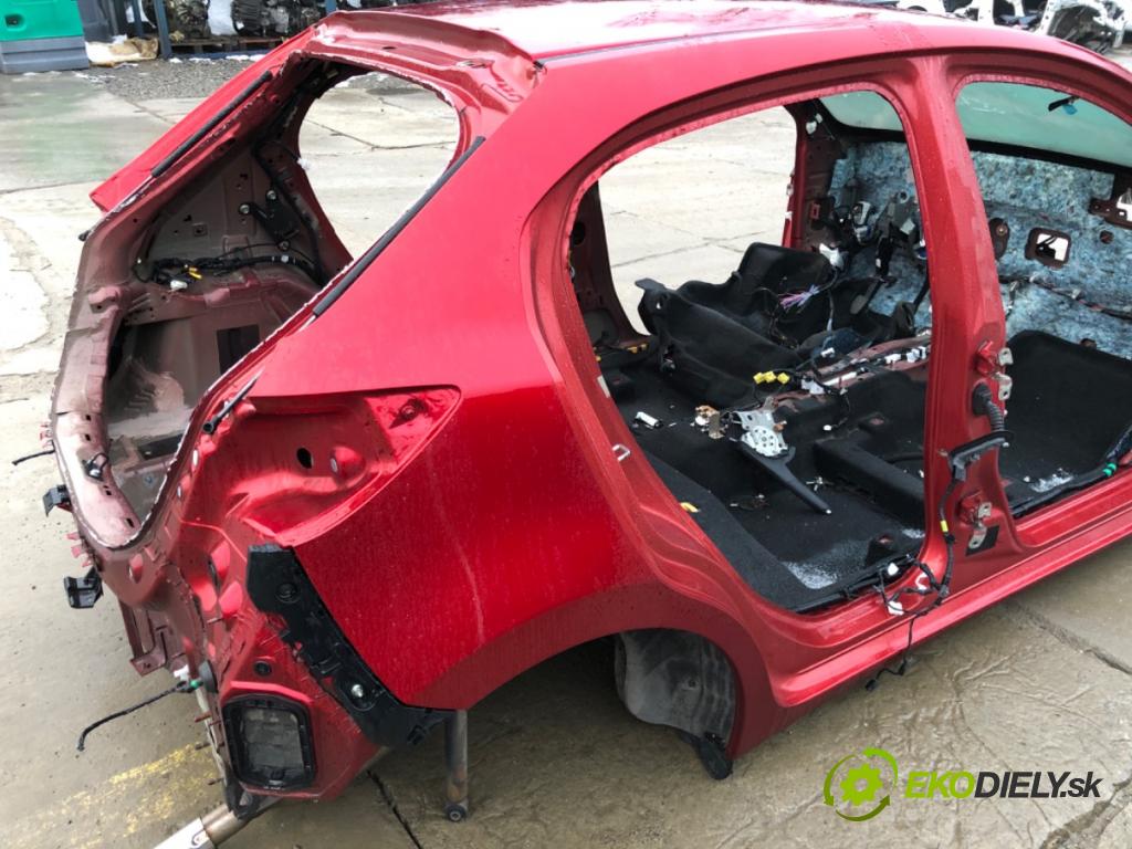 MAZDA 2 (DL, DJ) 2014 - 2022    1.5 SKYACTIV-G (DJLFS) 85 kW [115 KM] benzyna 2014 - 2022  KAROSERIA ČTVRŤÁK blatník zadní část levý pravý POŠTY: prahy střecha