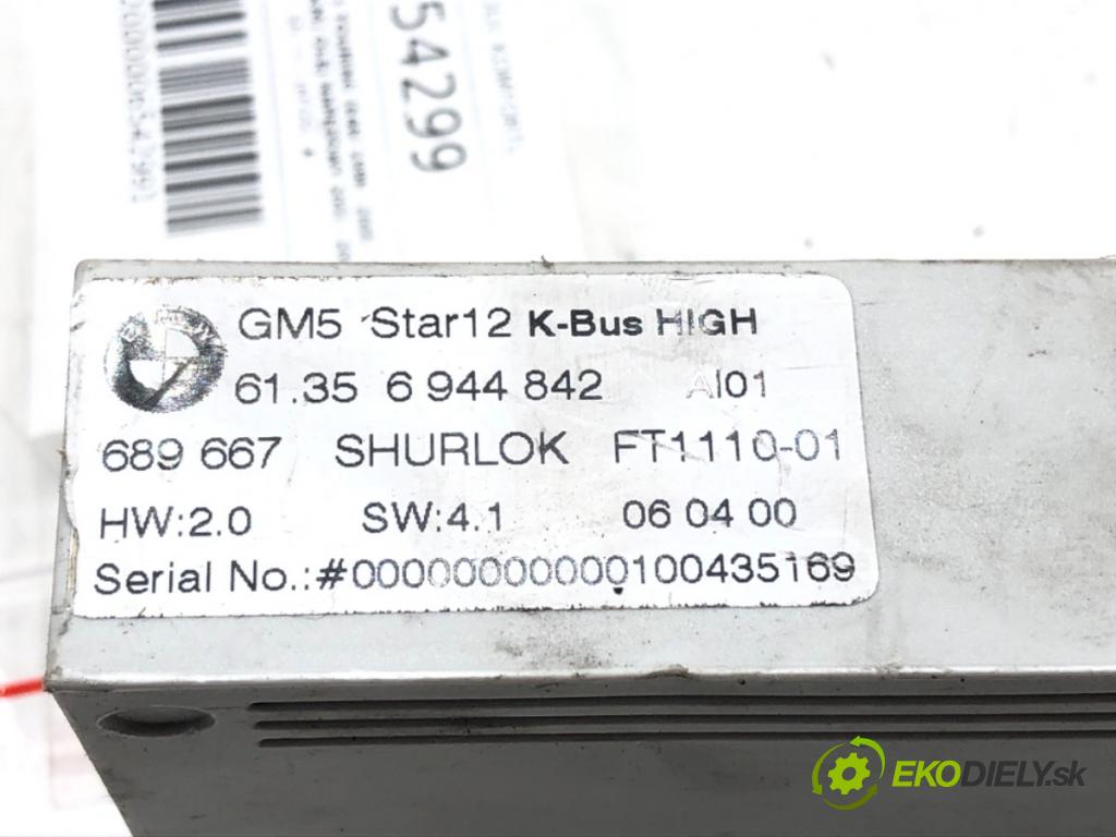 BMW 3 Touring (E46) 1999 - 2005    320 d 110 kW [150 KM] olej napędowy 2001 - 2005  Modul komfortu 6944842 (Moduly komfortu)