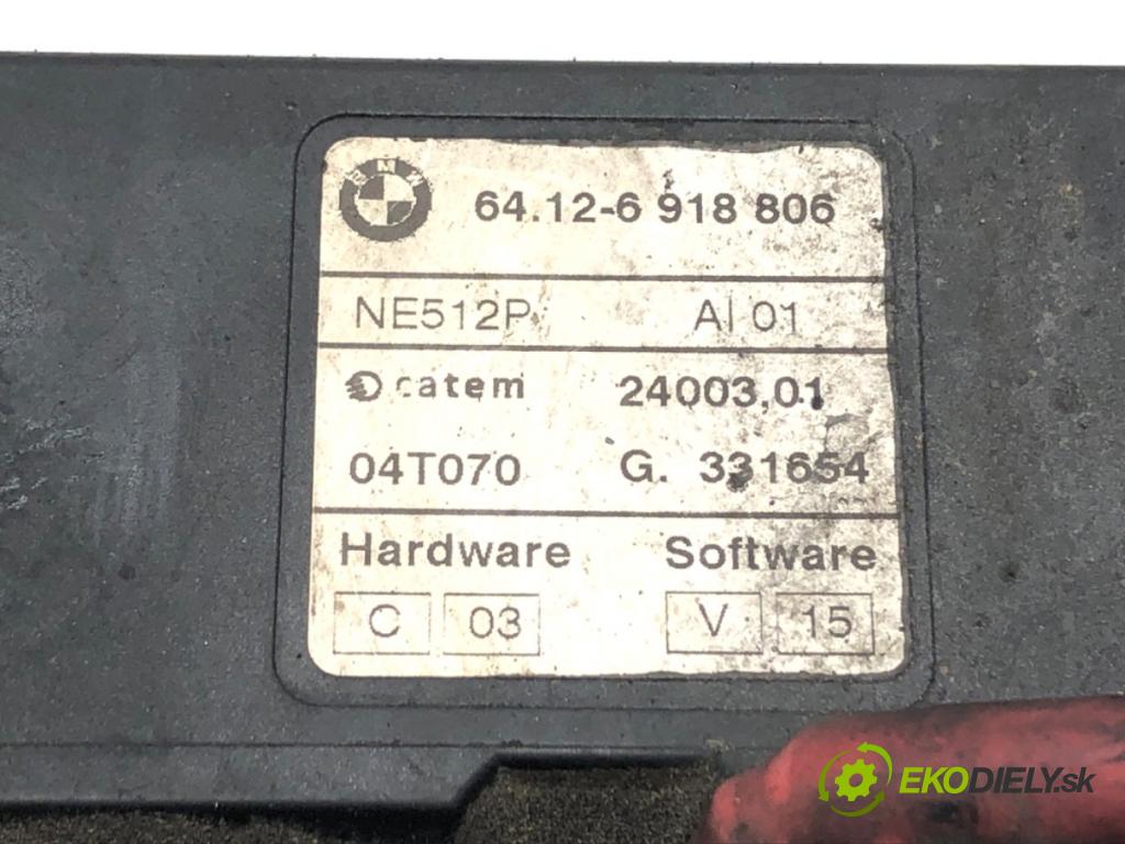 BMW 3 Touring (E46) 1999 - 2005    320 d 110 kW [150 KM] olej napędowy 2001 - 2005  vody 6918806 (Ohřívání, ventilace)