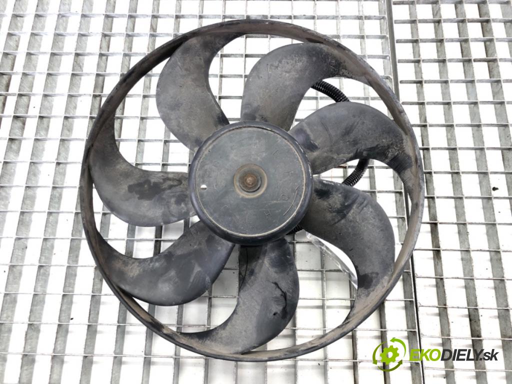 SEAT LEON (1M1) 1999 - 2006    1.6 16 V 77 kW [105 KM] benzyna 2000 - 2006  ventilátor chladiče 1J0959455F (Ventilátory)