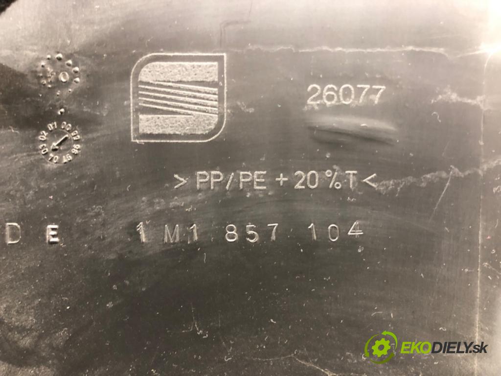 SEAT LEON (1M1) 1999 - 2006    1.6 16 V 77 kW [105 KM] benzyna 2000 - 2006  Priehradka, kastlík spolujazdca  (Priehradky, kastlíky)