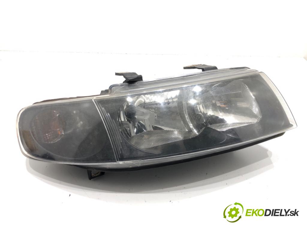 SEAT LEON (1M1) 1999 - 2006    1.6 16 V 77 kW [105 KM] benzyna 2000 - 2006  Svetlomet pravy predný 