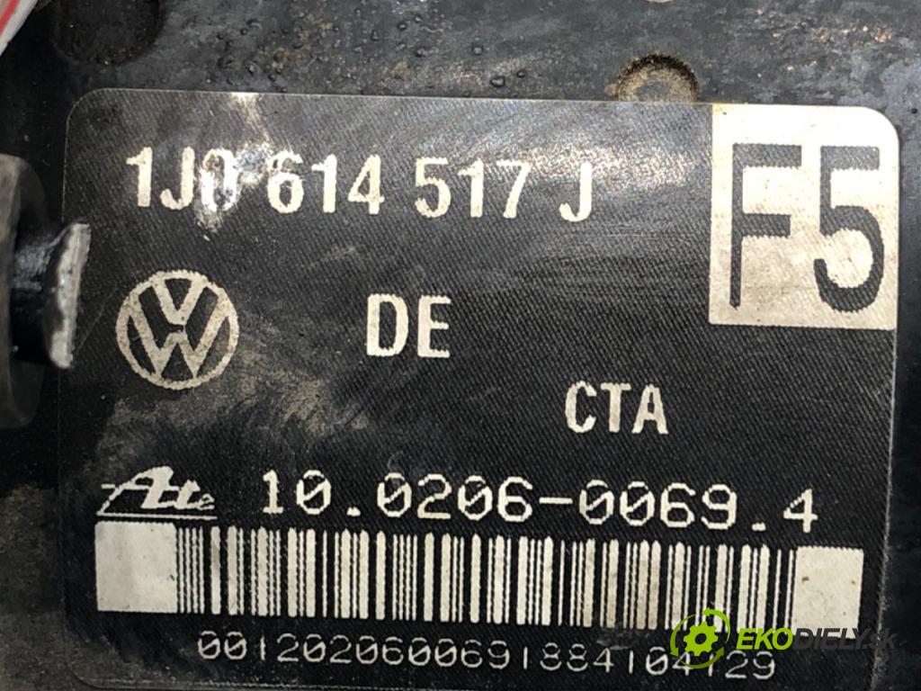 SEAT LEON (1M1) 1999 - 2006    1.6 16 V 77 kW [105 KM] benzyna 2000 - 2006  Pumpa ABS 1J0614517J (Pumpy ABS)