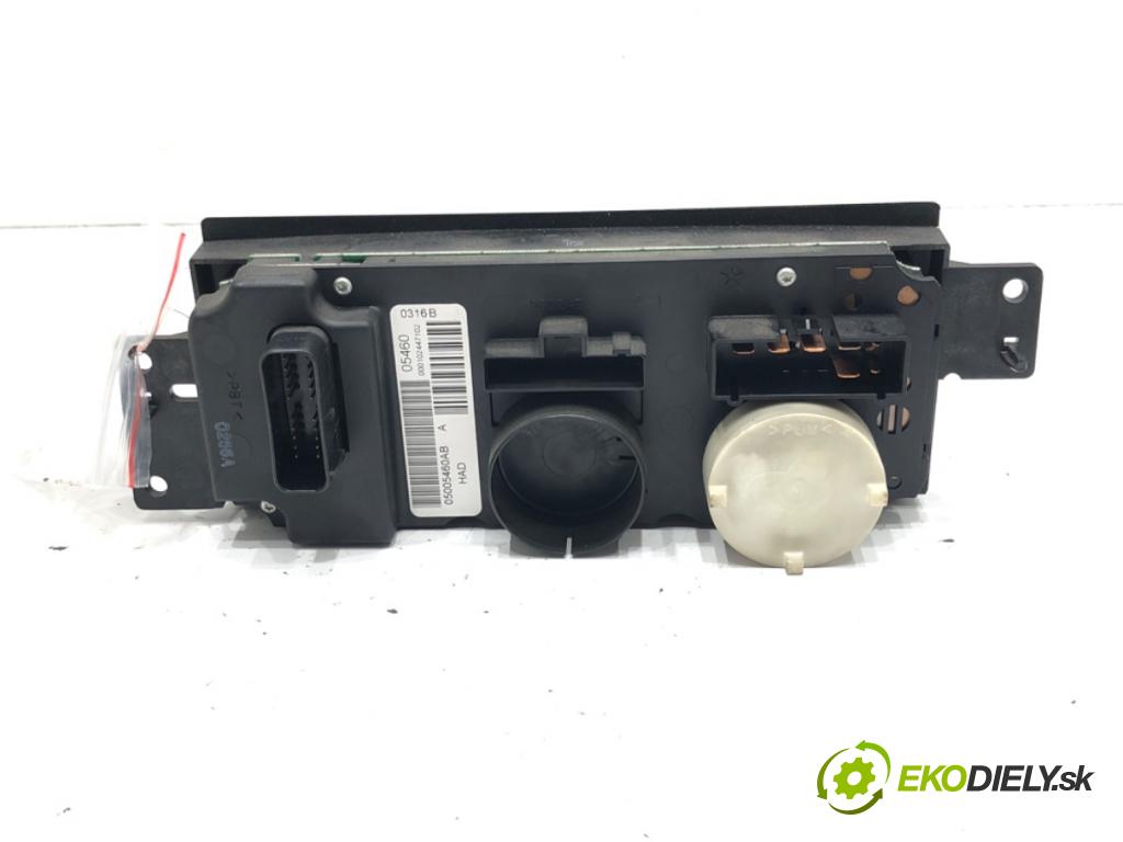 CHRYSLER PACIFICA 2003 - 2008    3.5 AWD 186 kW [253 KM] benzyna 2003 - 2006  Panel ovládania kúrenia 05005460AB (Prepínače, spínače, tlačidlá a ovládače kúrenia)
