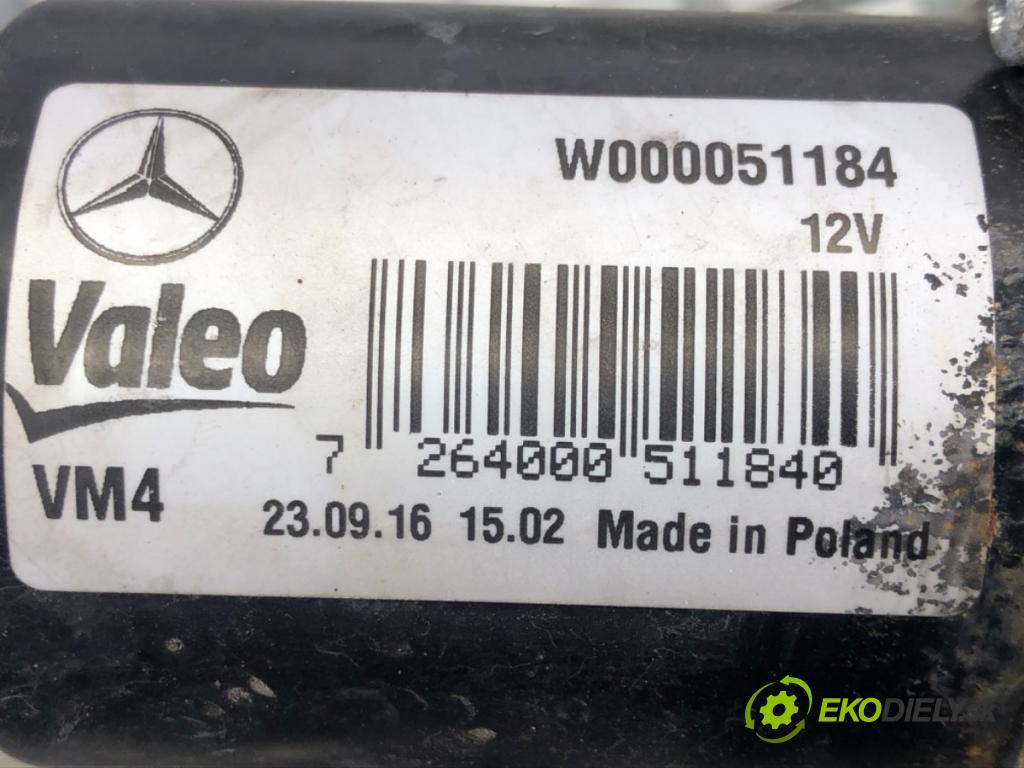 MERCEDES-BENZ VITO Skrzynia (W447) 2014 - 2022    111 CDI (447.601, 447.603, 447.605) 84 kW [114 KM] olej napędowy 2014 - 2022  Mechanizmus stieračov predný W000051184 (Motorčeky stieračov predné)