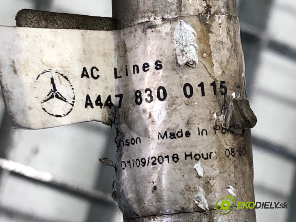 MERCEDES-BENZ VITO Skrzynia (W447) 2014 - 2022    111 CDI (447.601, 447.603, 447.605) 84 kW [114 KM] olej napędowy 2014 - 2022  rúrka klimatizácie A4478300115 (Rúrky klimatizácie)