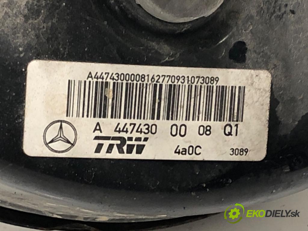 MERCEDES-BENZ VITO Skrzynia (W447) 2014 - 2022    111 CDI (447.601, 447.603, 447.605) 84 kW [114 KM] olej napędowy 2014 - 2022  Posilovač bŕzd A4474300008