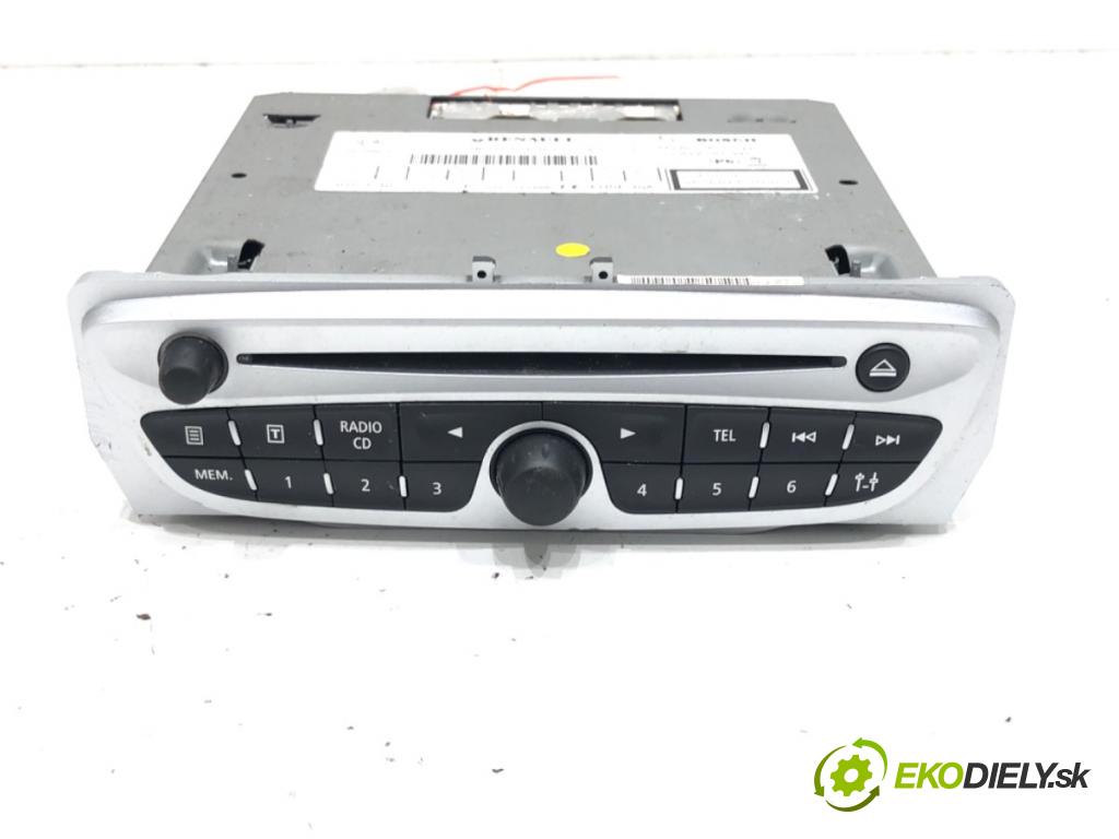 RENAULT SCÉNIC III (JZ0/1_) 2008 - 2022    1.5 dCi 81 kW [110 KM] olej napędowy 2009 - 2022  RADIO 281155040R (Audio zariadenia)