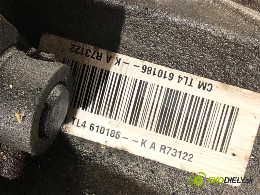 RENAULT SCÉNIC III (JZ0/1_) 2008 - 2022    1.5 dCi 81 kW [110 KM] olej napędowy 2009 - 2022  Prevodovka CMTL4 (Prevodovky)