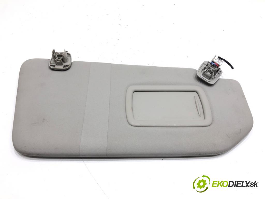RENAULT SCÉNIC III (JZ0/1_) 2008 - 2022    1.5 dCi 81 kW [110 KM] olej napędowy 2009 - 2022  Clona slnečná pravy