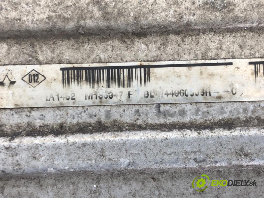 RENAULT SCÉNIC III (JZ0/1_) 2008 - 2022    1.5 dCi 81 kW [110 KM] olej napędowy 2009 - 2022  intercooler  (Chladiče nasávaného vzduchu (intercoolery))